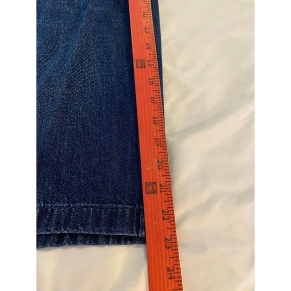 GAP Retro Skirt Denim Women’s Size 8 / 29T Casual  w/ Belt & Kick Pleat - Picture 9 of 9